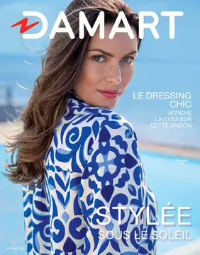 Damart couverture de brochure