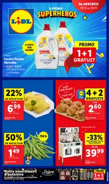 Lidl couverture de brochure