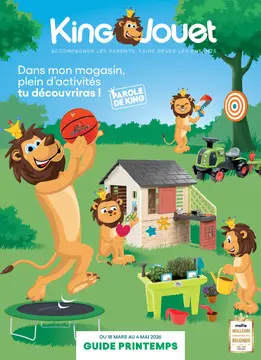 King Jouet couverture de brochure