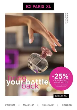 ICI PARIS XL folder voorblad