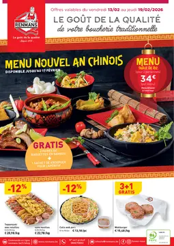 Renmans couverture de brochure