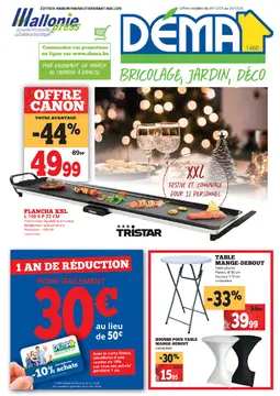 DÉMA couverture de brochure