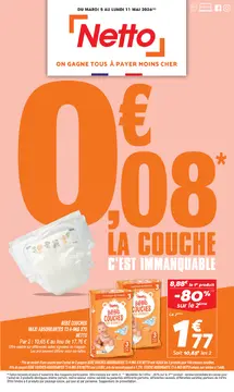 Netto couverture de brochure