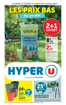 Hyper U couverture de brochure