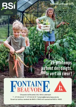 Fontaine Beauvois couverture de brochure