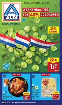 ALDI folder voorblad