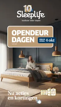 Sleeplife folder voorblad