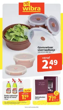 Wibra folder voorblad