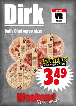 Dirk weekendverwenners folder voorblad
