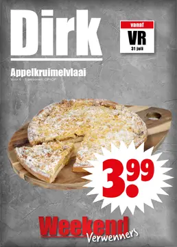 Dirk Weekendverwenners folder voorblad