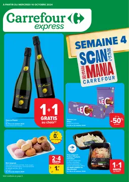 Carrefour couverture de brochure