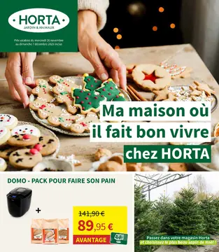 Horta couverture de brochure