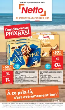 Netto couverture de brochure