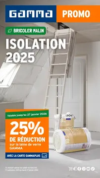 GAMMA Isolation couverture de brochure