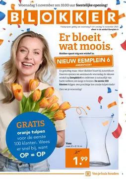 Blokker folder voorblad