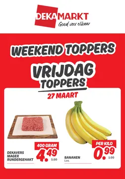 DekaMarkt folder voorblad