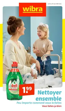 Wibra couverture de brochure