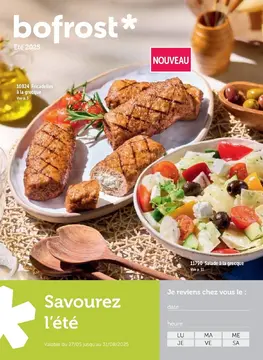 Bofrost couverture de brochure