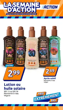 Action couverture de brochure