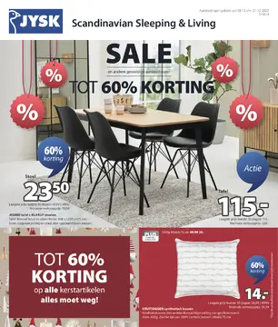 JYSK folder voorblad