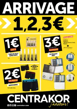 Centrakor couverture de brochure