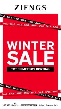 Ziengs Schoenen folder voorblad