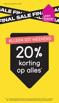 Leen Bakker folder voorblad