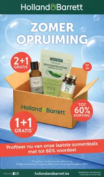 Holland & Barrett folder voorblad