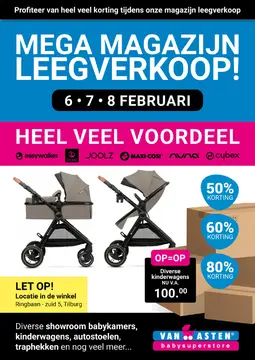 Van Asten BabySuperstore folder voorblad