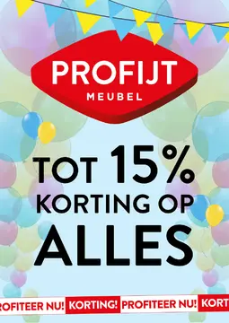 Profijt Meubel folder voorblad