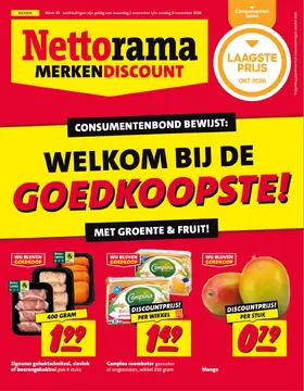 Nettorama folder voorblad