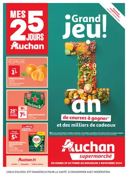 Auchan folder voorblad