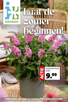 Intratuin folder voorblad