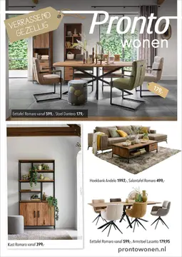 Pronto Wonen folder voorblad