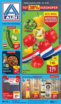 ALDI folder voorblad