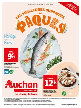 Auchan couverture de brochure