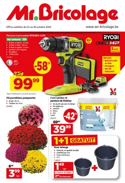 Mr.Bricolage couverture de brochure