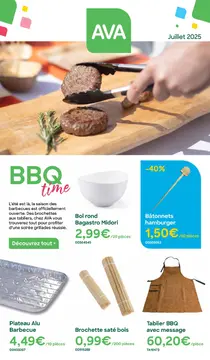 Ava couverture de brochure