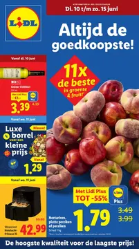 Lidl folder voorblad