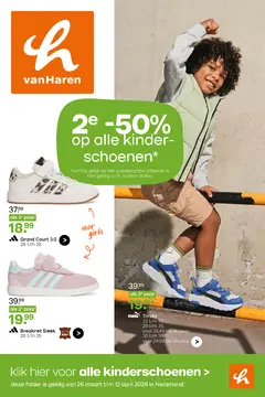 vanHaren Schoenen folder voorblad