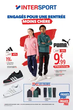 Intersport couverture de brochure