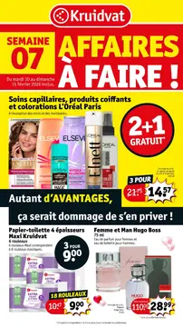 Kruidvat couverture de brochure