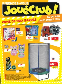 JouéClub couverture de brochure