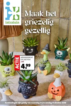 Intratuin folder voorblad