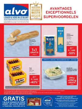 Alvo couverture de brochure
