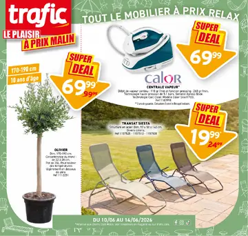 Trafic couverture de brochure