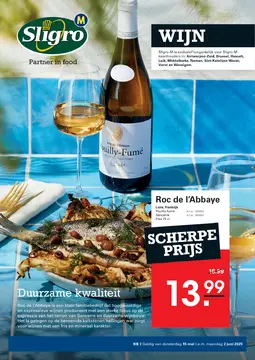 Sligro-M folder voorblad