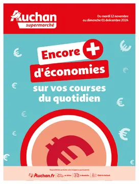 Auchan couverture de brochure