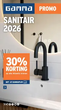 GAMMA Sanitair folder voorblad