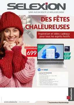 Selexion couverture de brochure